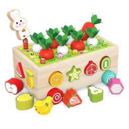 Eduspark Montessori Shape Sorting Multifunction Farm Orchard Intelligence Car - Multicolor-24