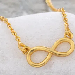 Vembley Women Gold-Plated Infinite Necklace-picture-47