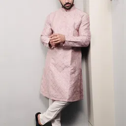 BALAJI CREATION Men Embroidered Jacquard Kurta-picture-10