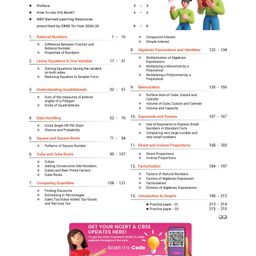 oswaal books Oswaal One For All Question Bank NCERT & CBSE, Class-8 Mathematics (For 2023-24 Exam) image 3