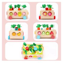 Eduspark Montessori Shape Sorting Multifunction Farm Orchard Intelligence Car - Multicolor image 3