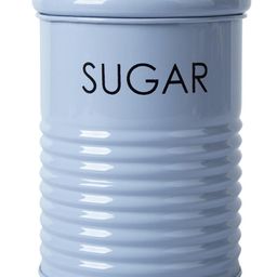VONCASA Tea & Sugar Jar (Each 900 ml) + Biscuits & Namkeen Jar (Each 1700 ml) - Light Blue, Set Of 4 image 4