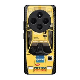 QRIOH Yellow Racing Car Printed Redmi 14C 5G Impact Resistant Back Case-picture-13