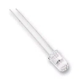 BROADCOM LED, 5MM, RED, HLMP-EG10-WZ000-12