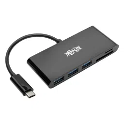 EATON TRIPP LITE USB HUB W/CARD READER, 5-PORT, BUS POWER, U460-003-3AMB-23