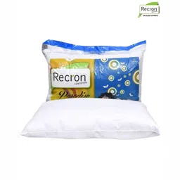 Recron Certified White Cotton Filled Cotton Ultra Soft Sleep Pillow-picture-45