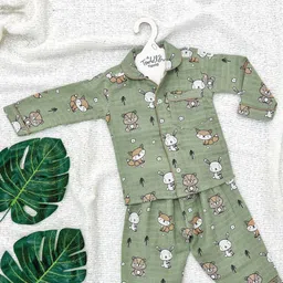 A Toddler Thing Unisex Kids Printed Night suit-picture-10