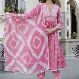 EthniFlair Women A-Line Kurta-picture-17