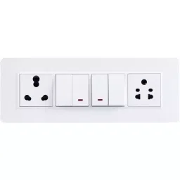 Havells Crabtree ACWPLCWH08 Signia 8M (H) Modular Combined Plates- PC (White)-picture-27