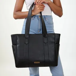 Toteteca PU Structured Shoulder Bag with Quilted image 3