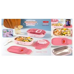 ARCADE TOYS Unicorn Theme Lunch Box for Kids(700 ml) - Pink-11