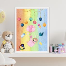 Outfit collections Modern Art Kids Painting For Wall Décor-image-85