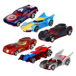 NEGOCIO Wheel Super Hero 6Pcs Metal Pull Back Cars Alloy Body Heroes Avengers Toys For Kids Set Diecast Car Models Collection Of Toy Superhero Character- PACK OF 1- COLOR MAY VARY-14