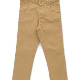 JusCubs Cotton Solid Trousers - Beige-picture-44