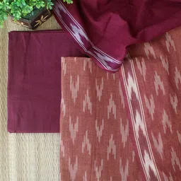 Weaves of Tradition Pure Cotton Unstitched Dress Material-image-83