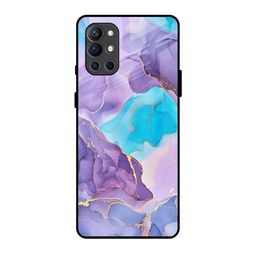 QRIOH Abstract Printed OnePlus 9R Back Case Mobile Accessories-picture-6