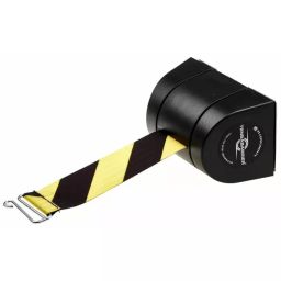 Tensator Black Plastic Retractable Barrier 4.6m Yellow/Black Tape, 897R-33-D4-picture-22