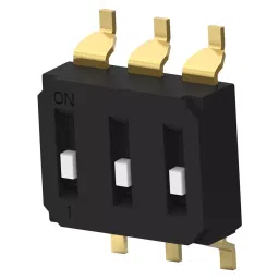 ALCOSWITCH - TE CONNECTIVITY Dip Switch, 3Pos, Spst, Slide, Smd, EDS03SGRNTR04Q-picture-21
