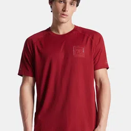 Jockey Lightweight Microfiber Solid Round Neck Half Sleeve Printed T-Shirt - MV50-picture-28