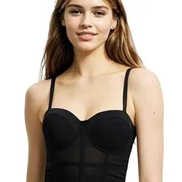 Eleg & Stilance Medium Coverage Lightly Padded Bralette Bra-picture-9