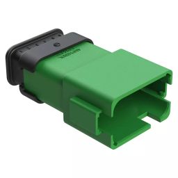 AMPHENOL SINE/TUCHEL AUTOMOTIVE HOUSING, RCPT, 12POS, 13A, AT04-12PC-SRGN-image-7