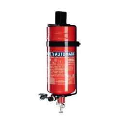 Ceasefire M-Series Wall Mounted Automatic Fire Extinguisher with NRV 57°C Stored Pressure 6 Kg Fluorketone (FK-5-1-12) Red, CF-001416A-image-11
