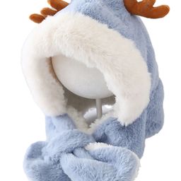 SYGA Unisex Kids Woollen Beanie-48