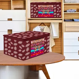 Kuber Industries Maroon Set of 1 Regular Multi-Utility Organisers image 5