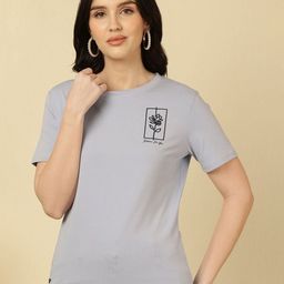 FFU Round Neck Cotton T-shirt-image-76