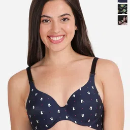 shyaway Floral Bra Medium Coverage Underwired Lightly Padded-image-73