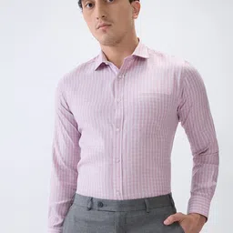 Park Avenue Slim Fit Other Checks Checked Spread Collar Shirt-picture-32