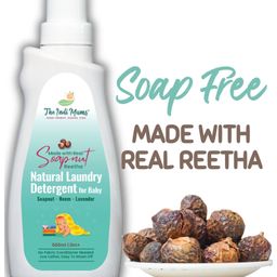 The Indi Mums Reetha & Neem Disinfectant Liquid Laundry Detergent For Baby Clothes - Anti-bacterial Chemical-free and Hypoallergenic -500 ML-14