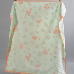 Gudgoodie 3 Layered Luxury Cotton Muslin Dohar for Baby & Toddler -Enchanted Forest-picture-20