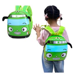 Bembika School Bag The Perfect Children Backpack and School Bags For Kids Compact Stylish Backpack For Kids Exceptional-Quality Kids Kindergarten Backpack and Travel Backpack- (Car|Green) Height 10 Inches-29