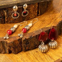 PANASH Contemporary Drop Earrings-image-63