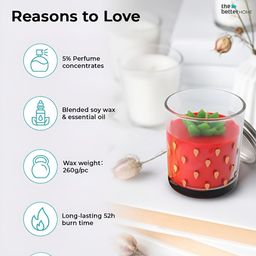 The Better Home Multicoloured 1 pieces Core Candle image 5