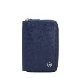 Da Milano Unisex Textured Leather Card Holder-picture-18