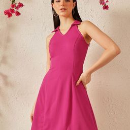 STREET 9 Women 1 Solid Bodycon Above Knee Length Dress-image-31