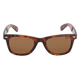 GIO COLLECTION Unisex Brown Lens & Brown Square Sunglasses with-picture-47