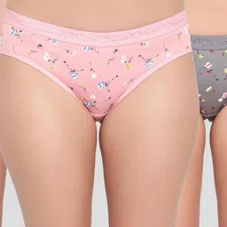 FiveFlag Mid-Rise Cotton Blend Briefs-image-39