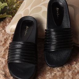 Mast & Harbour Women Open Toe Platform Sandals-25
