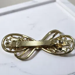 Jolly Faces Women Embellished French Barrette-image-90