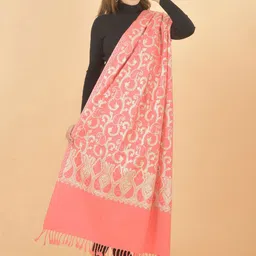 BAISA Women Paisley Embroidered Shawl-image-66