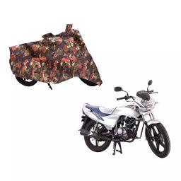 Auto Pearl Waterproof Two Wheeler Cover For LML Freedom DX (Green & Multi Color)-image-44