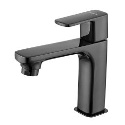 Parryware Pillar Cock Quattro Shiny Black Chrome Finish, T2301A5-image-8
