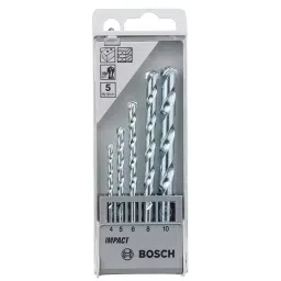 Generic 5 Pcs Masonary Drill Bit Alloy Steel 4, 5, 6, 8 and 10 mm (Pack of 5 Kit)-19