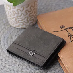 SAZARA Men Textured Leather Two Fold Wallet-44