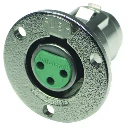 SWITCHCRAFT/CONXALL Connector, Xlr, Jack, 3 Position, C3F-picture-9