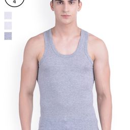 Dollar Bigboss Pack of 4 Cotton Innerwear Vests MDVE-04-R1-PO4-image-12