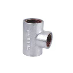 ZOLOTO-m Galvanized Iron Reducer Tee Pipe Fitting 15 mm, 104-picture-29
